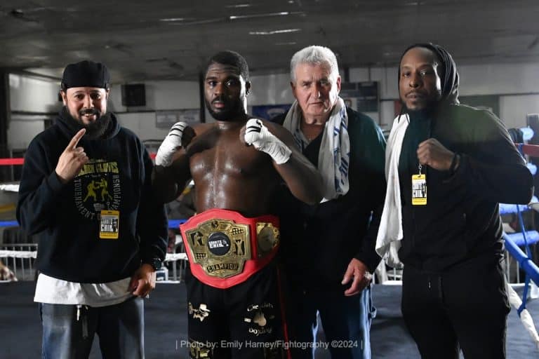 Bernard Joseph won Inaugural “Granite Chin Box Off” Tournament Four fighters, One Night - Boxing Image