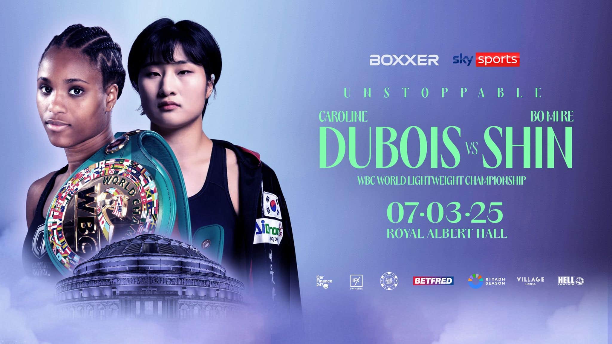 Caroline Dubois vs. Bo Mi Re Shin – March 7, 2025: WBC Lightweight Title Fight at Royal Albert Hall - Boxing Image