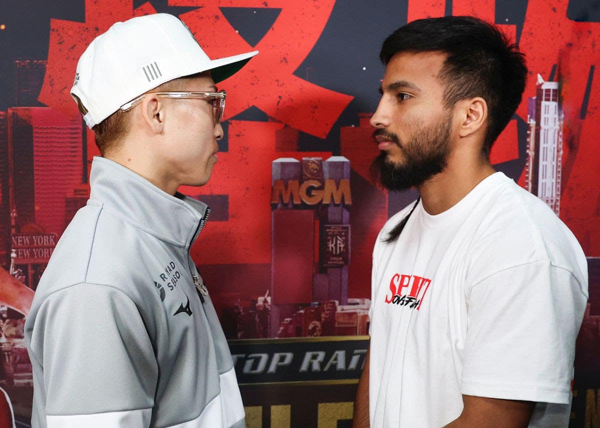 Inoue Arrives for U.S. Takeover: Cardenas Unshaken Ahead of Undisputed Showdown, Vargas Back on Wild Vegas Card - Boxing Image