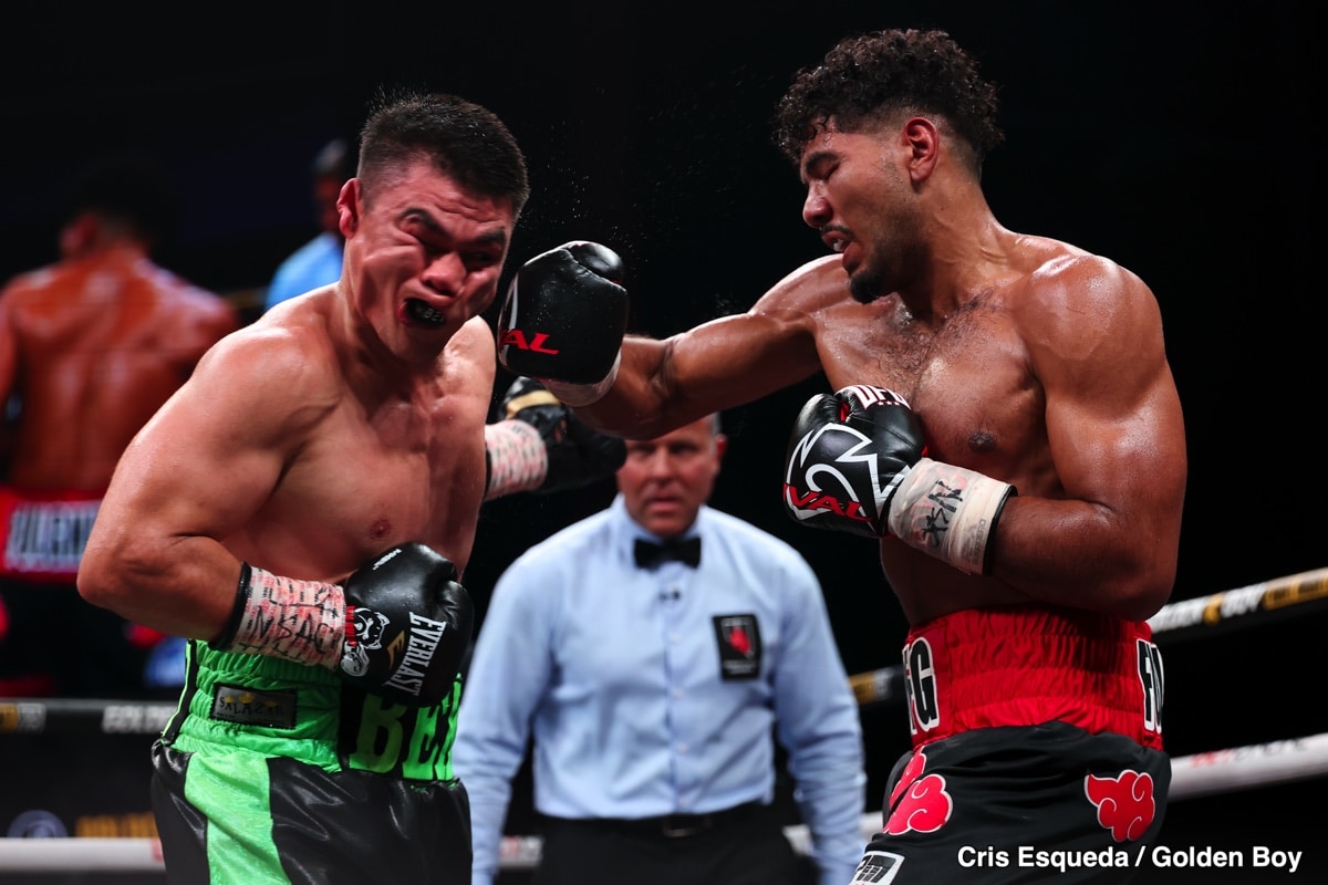 Melikuziev drops Fulghum in 12th, wins brutal war in Las Vegas - Boxing Image