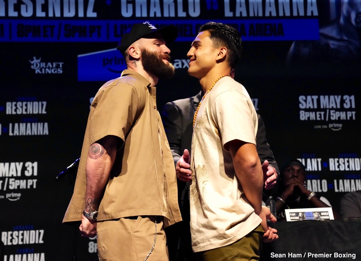Plant, Davis, Lucero Fire Warnings Ahead Of May 31 Vegas Showdown On Prime Video - Boxing Image