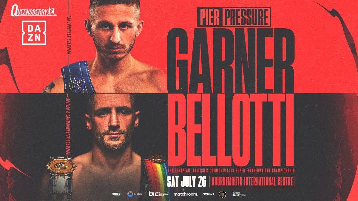 Garner vs. Bellotti set for South Coast collision – undefeated puncher targets Lonsdale strap in Bournemouth on July 26 - Boxing Image