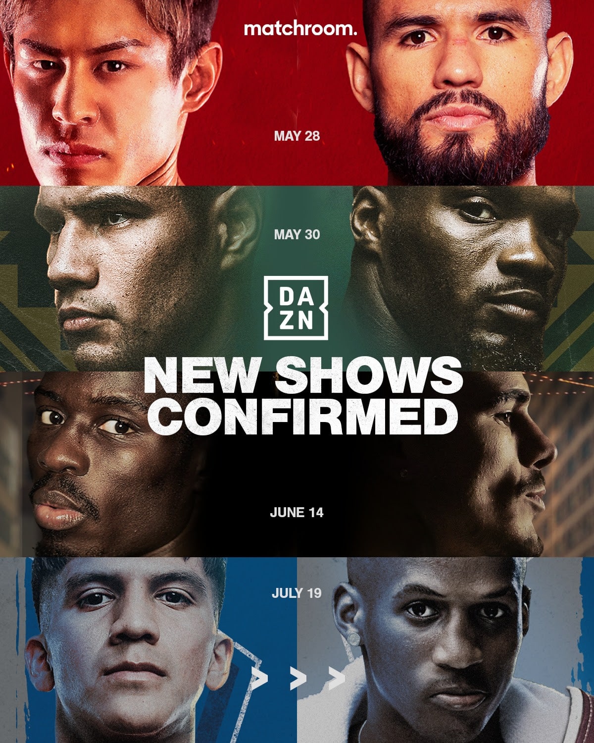 Bam And Hitchins Land Huge Summer Showdowns Live On DAZN - Boxing Image