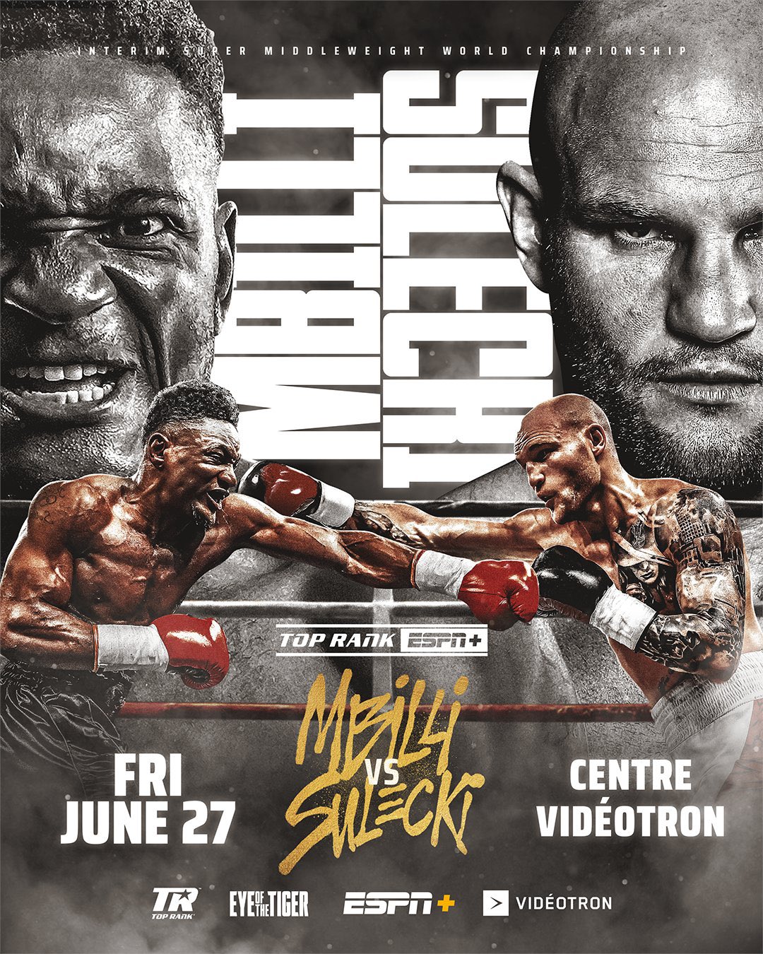 Mbilli vs Sulecki: 10-bout, 4-championship card set for June 27 in Quebec City - Boxing Image