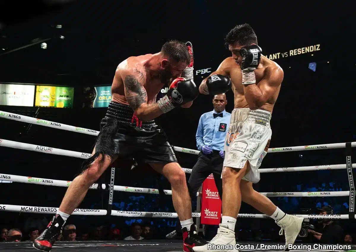 Reséndiz shocks Plant, Charlo rolls, and Lucero flattens Valenzuela in stacked Vegas card - Boxing Image