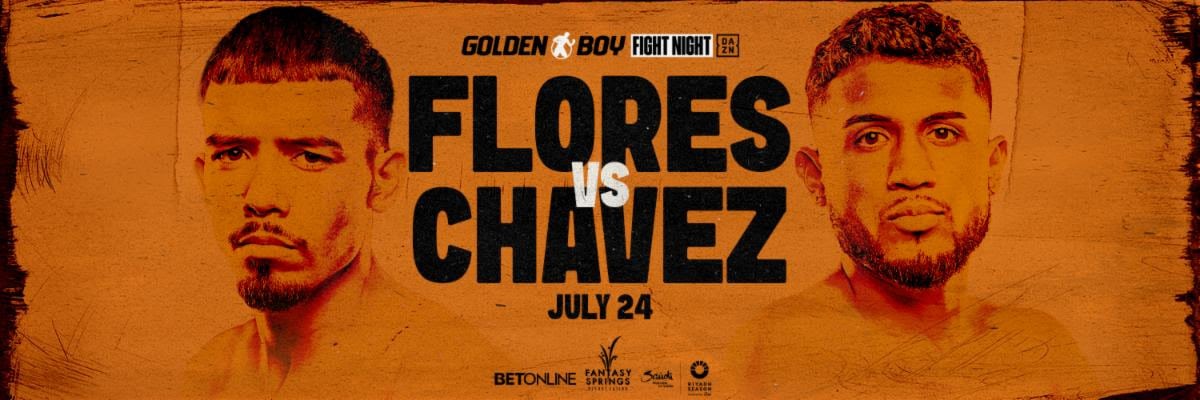Flores and Jorge Chavez collide at Fantasy Springs Resort Casino - July 24 - Boxing Image