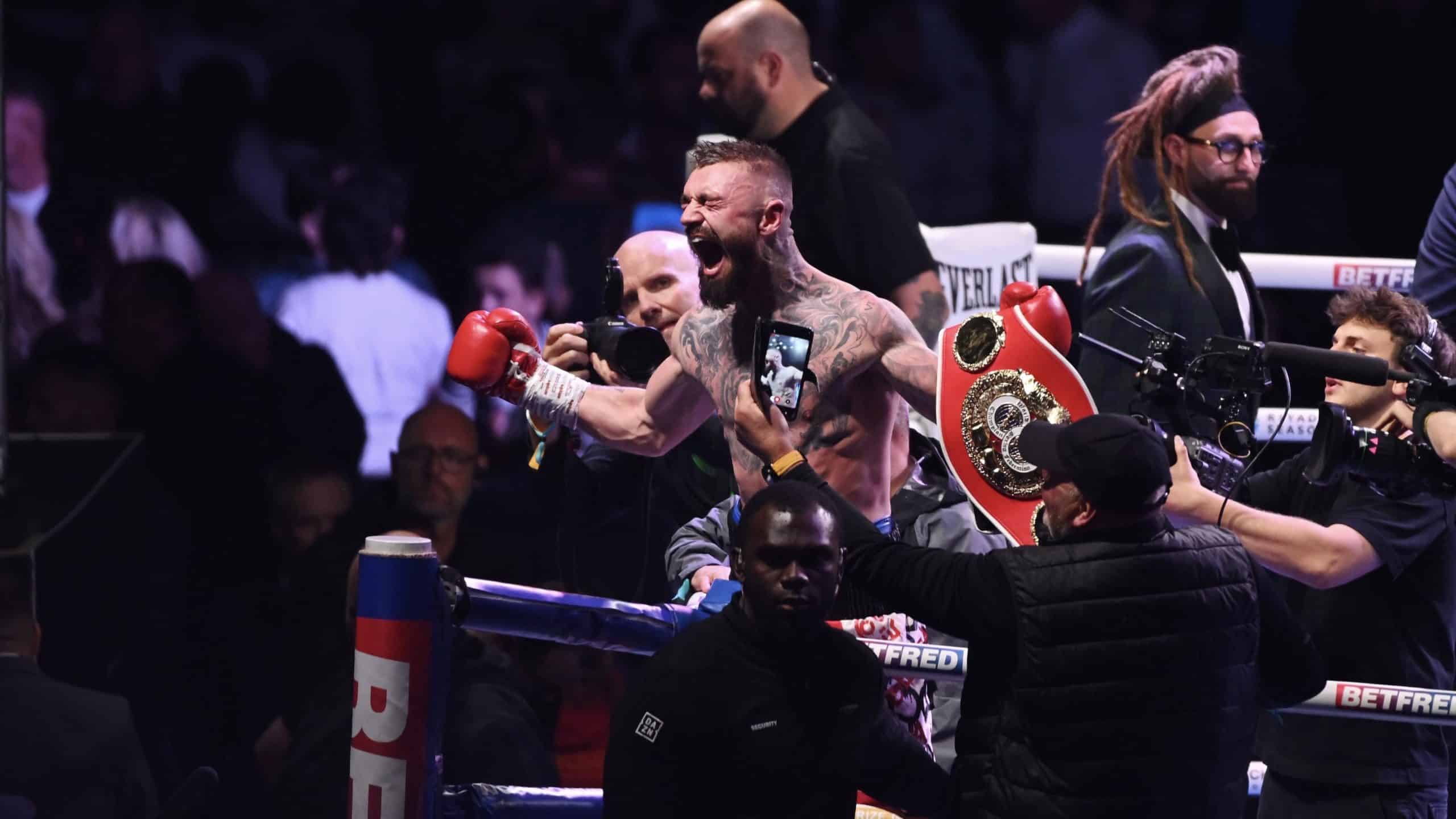 Lewis Crocker Crowned IBF World Welterweight Champ After Beating Paddy Donovan in Belfast - Boxing Image