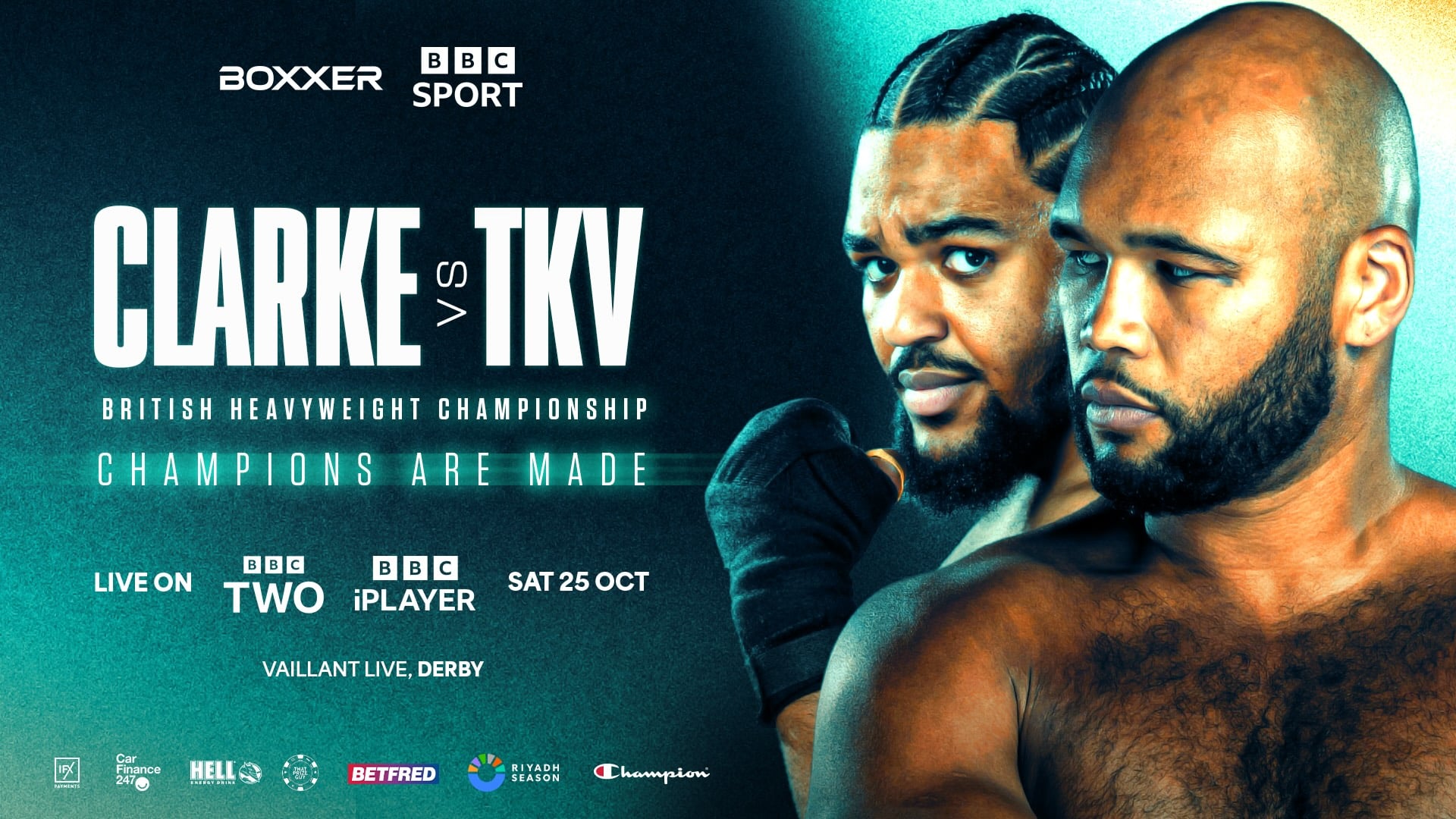Heavyweights Are Back: Clarke vs TKV Brings the British Title to Free TV - Boxing Image