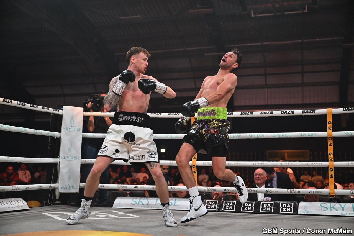 Gradus Kraus Destroys Scott Forrest in Sheffield - Fight Results - Boxing Image