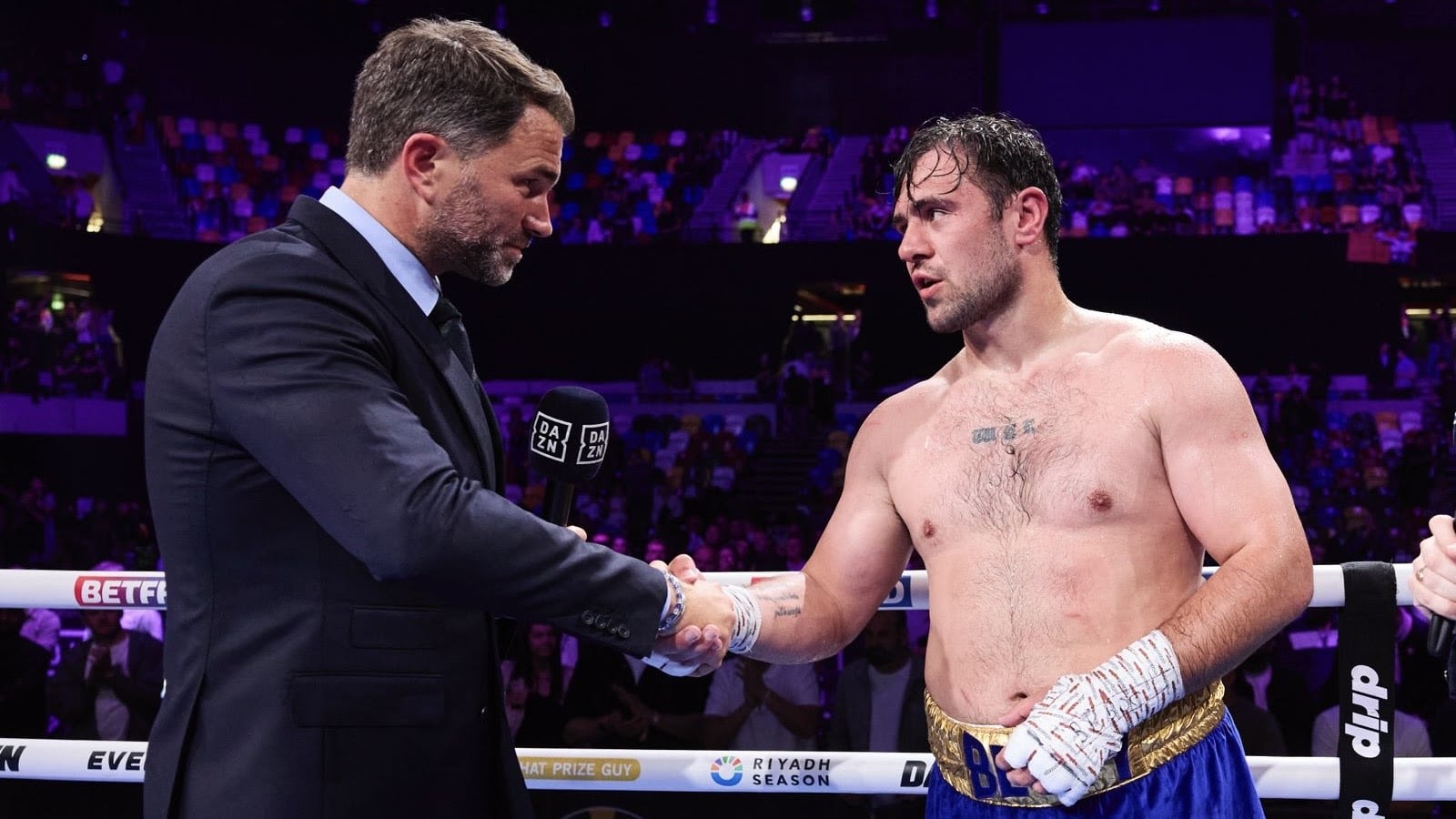 Eddie Hearn Dangles Deontay Wilder Payday If Dave Allen Can Shock Arslanbek Makhmudov - Boxing Image