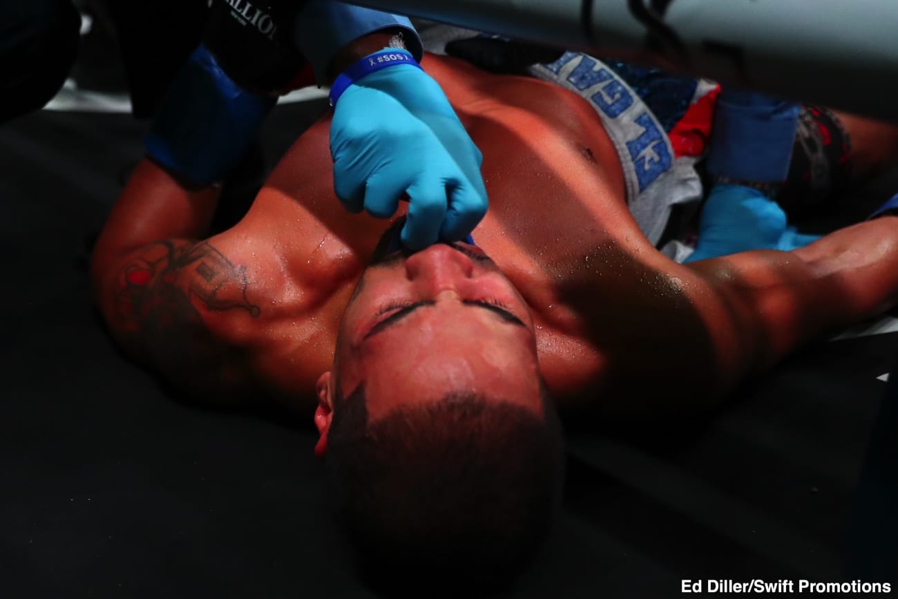 Results: Danny Garcia Ends Brooklyn Rule With a Filthy Left Hook — One Shot, Lights Out - Boxing Image