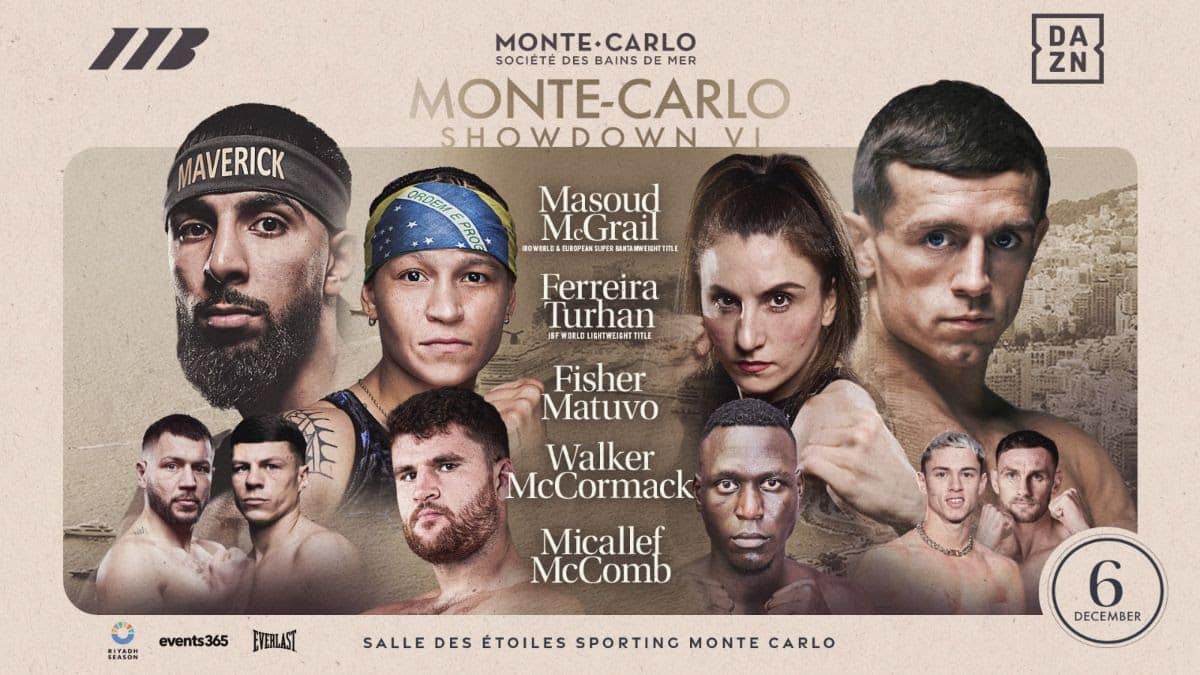 Masoud vs McGrail – Monte-Carlo’s Fight Night Goes Dark, Loud, and Violent - Boxing Image